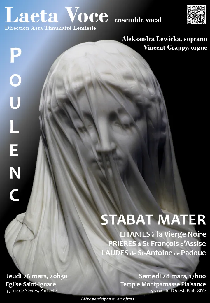 Stabat Mater de Poulenc pour choeur et orgue